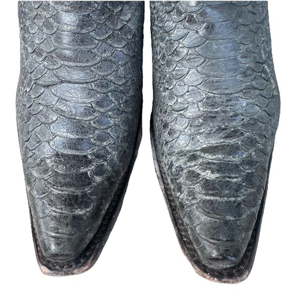 Idyllwind Black Snakeskin Cowboy Boots - Picture 7 of 14